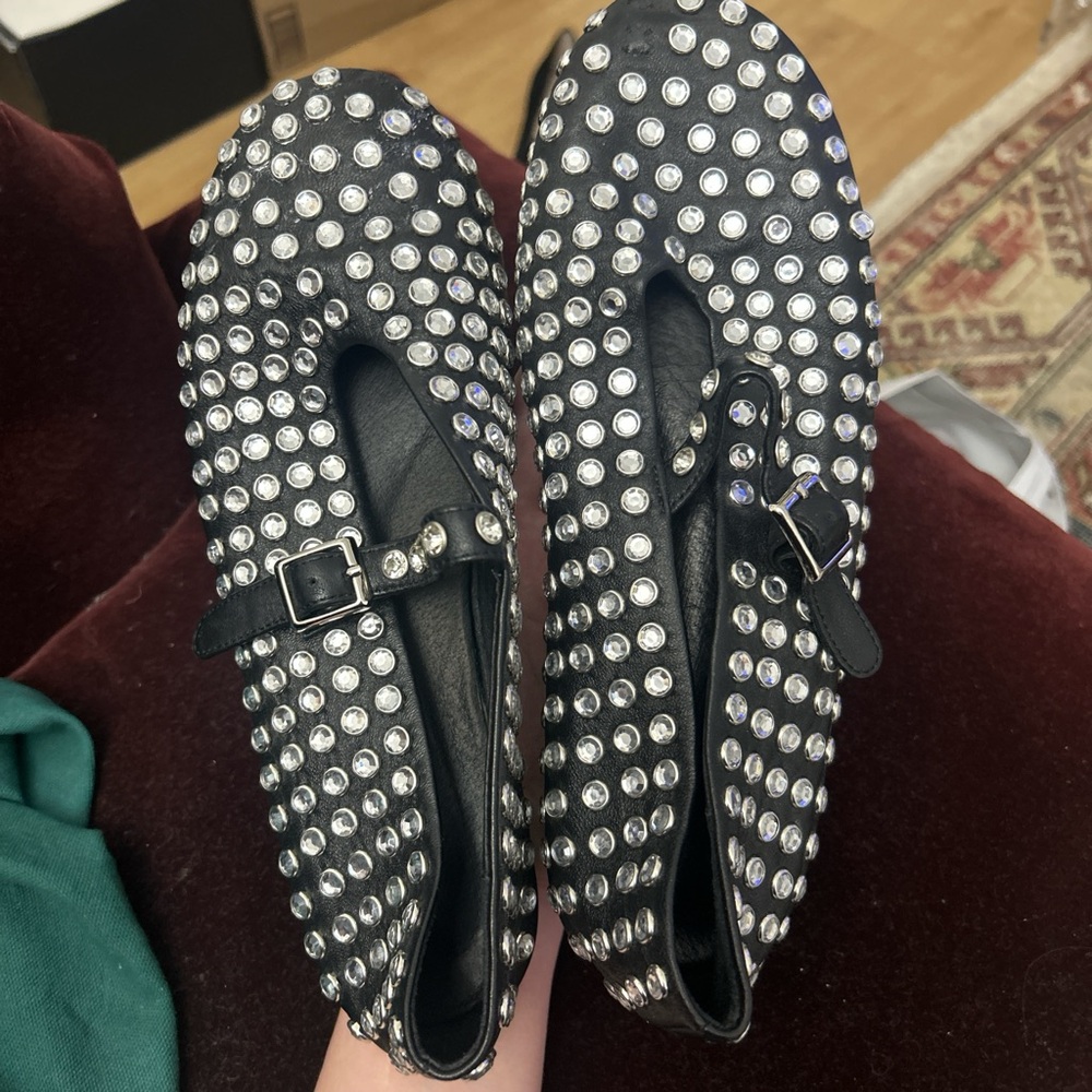 Tony bianco studded flats